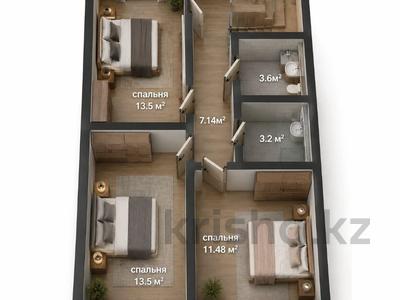 3-бөлмелі пәтер · 120 м² · 2 қабат, Красносельская 118, бағасы: 38.5 млн ₸ в Костанае