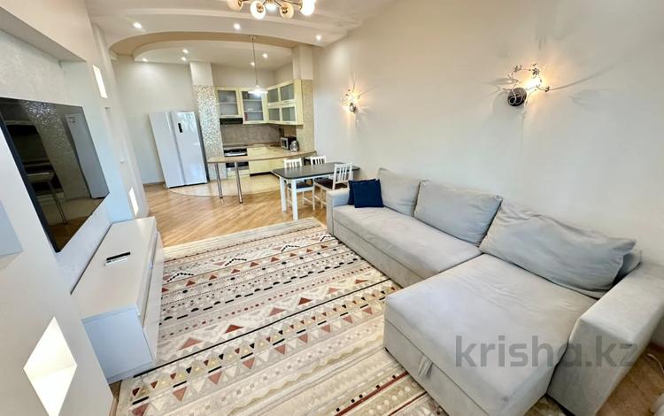3-комнатная квартира · 90.2 м² · 3/16 этаж, Абая — ЦЕНА С УЧЕТОМ ПАРКИНГА! за 72 млн ₸ в Алматы, Бостандыкский р-н — фото 2