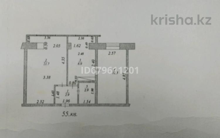 2-комнатная квартира, 48.9 м², 5/5 этаж, 22-й мкр 31 за 9 млн 〒 в Актау, 22-й мкр — фото 13