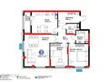 3-бөлмелі пәтер · 101 м² · 22/22 қабат, Турар Рыскулов 9, бағасы: 110 млн ₸ в Астане, Есильский р-н — фото 17