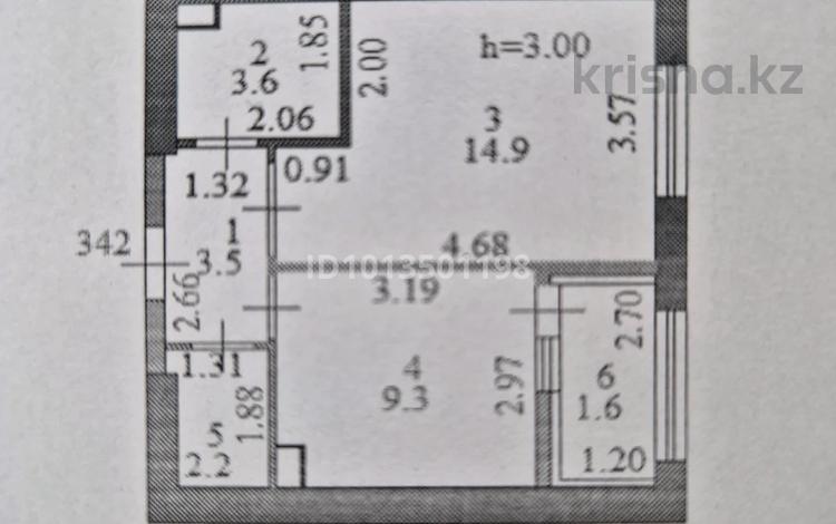 1-комнатная квартира · 35 м² · 8/9 этаж, Сыганак 12 за 30 млн ₸ в Астане, Нура р-н — фото 2