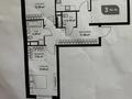 3-бөлмелі пәтер · 85.64 м² · 2/9 қабат, Рыскулова 1/4 — Омарова, бағасы: 50 млн ₸ в Алматы, Алатауский р-н — фото 2
