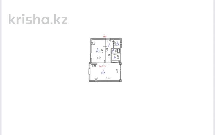 2-комнатная квартира · 49 м² · 5/6 этаж, Е-125 27 за 17.9 млн ₸ в Астане, Нура р-н — фото 2