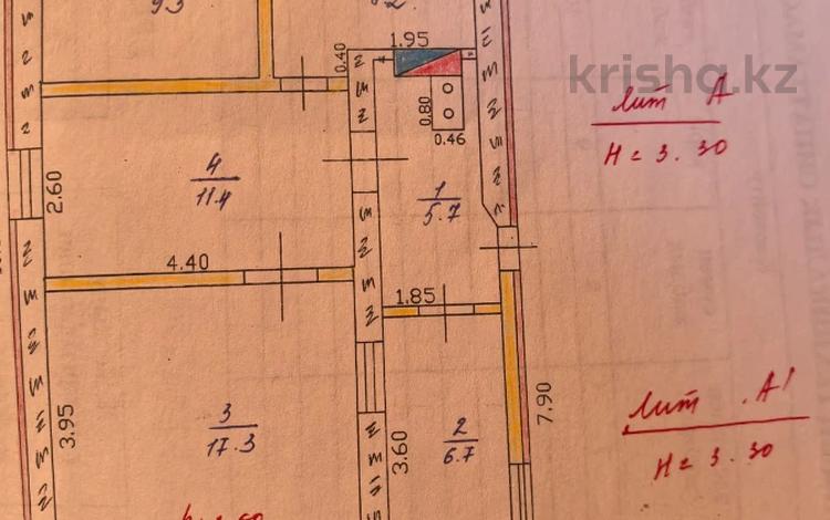 Отдельный дом · 4 комнаты · 58.6 м² · 6.43 сот., Куншыгыс 90 за 12 млн ₸ в Талдыкоргане — фото 2