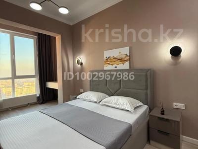 2-бөлмелі пәтер · 55 м² · 19/20 қабат, Гагарина 310 — Аль-Фараби, бағасы: 27 000 ₸ в Алматы, Бостандыкский р-н