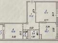 2-бөлмелі пәтер · 57.6 м² · 3/9 қабат, Сыганак 4, бағасы: ~ 30 млн ₸ в Астане, Нура р-н — фото 18