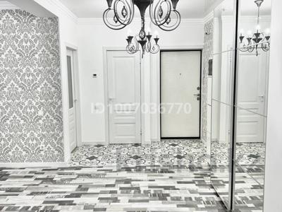 3-комнатная квартира · 100.7 м² · 4/12 этаж, Егизбаева 7/8 — Сатпаева Егизбаева за 87 млн 〒 в Алматы, Бостандыкский р-н