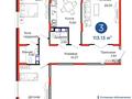 3-бөлмелі пәтер · 110 м² · 8/9 қабат, Байдибек би 115/10, бағасы: 72 млн ₸ в Шымкенте — фото 4