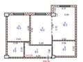 2-бөлмелі пәтер · 69.5 м² · 7/9 қабат, 14-й мкр 86, бағасы: 32.9 млн ₸ в Актау — фото 3