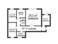 4-комнатная квартира, 99.1 м², 2/5 этаж, 15-й мкр 42б за 31 млн 〒 в Актау, 15-й мкр — фото 17