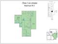 4-бөлмелі пәтер · 136 м² · 1/4 қабат, Акбулак ш/а., улица Капал 62/2, бағасы: 56 млн ₸ в Таразе, мкр Акбулак — фото 2
