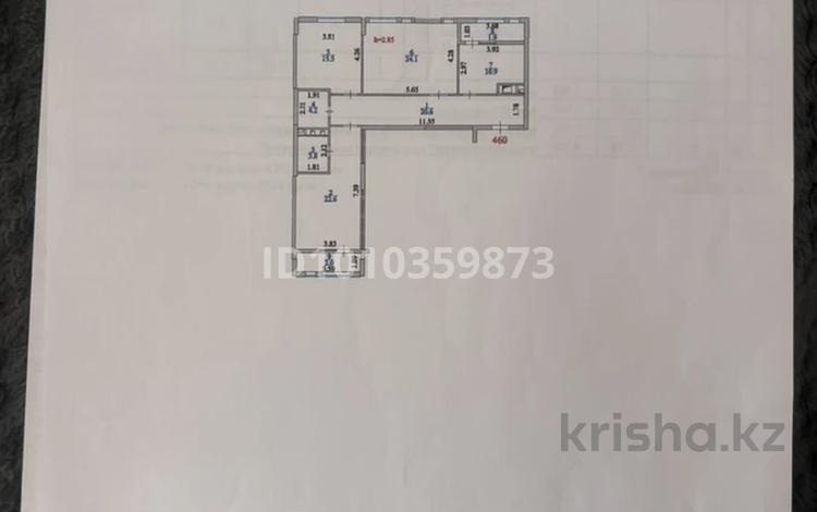 3-комнатная квартира · 105.7 м² · 5/10 этаж, Айнакол 66/1 за 63 млн ₸ в Астане, Алматы р-н — фото 2