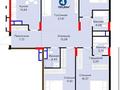 4-комнатная квартира · 130.65 м² · 8/12 этаж, Е 899 10 за 89.9 млн ₸ в Астане, Нура р-н
