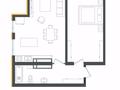2-бөлмелі пәтер · 60 м² · 10/11 қабат, мкр Теректы, Микрорайон Теректи 10, бағасы: 26.5 млн ₸ в Алматы, Алатауский р-н