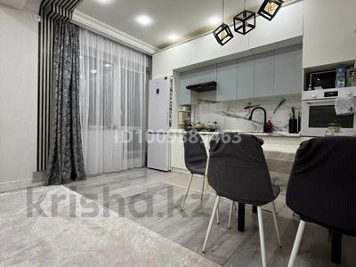 3-комнатная квартира · 66 м² · 4/5 этаж, мкр Курамыс, Сатпаева 100б за 59 млн 〒 в Алматы, Наурызбайский р-н