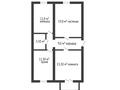 3-комнатная квартира · 68.1 м² · 2/3 этаж, Старый город, Шернияза за 15.5 млн ₸ в Актобе — фото 13