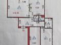 3-комнатная квартира · 132.1 м² · 3/7 этаж, мкр Новый Город, Абая 5 — Ул.Абая и ул. Костенко за 87 млн ₸ в Караганде, Казыбек би р-н — фото 2
