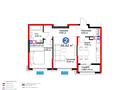 2-бөлмелі пәтер · 57 м², Толеметова, возле DENDRO SAYABAQ, бағасы: 30 млн ₸ в Шымкенте, Абайский р-н