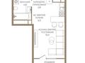 1-комнатная квартира · 30.4 м² · 8/9 этаж, Каныша Сатпаева 90а/1 за 27.5 млн ₸ в Алматы, Бостандыкский р-н