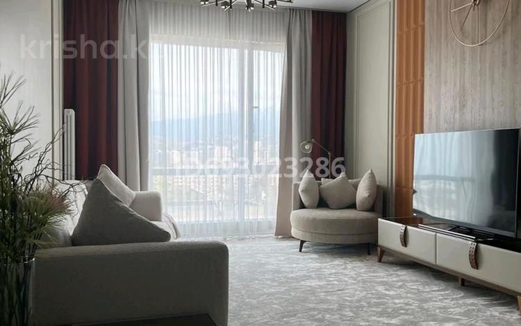 2-комнатная квартира · 90 м² · 12/12 этаж, Гагарина 255 — Гагарина Ескараева за 700 000 〒 в Алматы, Бостандыкский р-н — фото 2