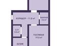 2-комнатная квартира, 71 м², 2/5 этаж, мкр. Алтын орда, Алтын орда 251 за ~ 12.8 млн 〒 в Актобе, мкр. Алтын орда — фото 2