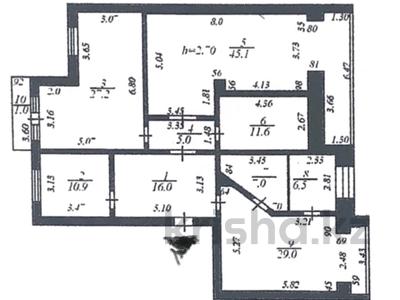 3-бөлмелі пәтер, 159.3 м², 7/9 қабат, Иманова, бағасы: 60 млн 〒 в Астане, р-н Байконур