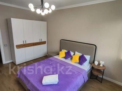 2-бөлмелі пәтер, 61 м², 6 қабат тәулік бойы, Туран 55/12, бағасы: 18 000 〒 в Астане, Есильский р-н