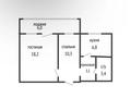 2-комнатная квартира · 45 м² · 5/5 этаж, Омара Досжанова 76 за 20.5 млн ₸ в Костанае — фото 2