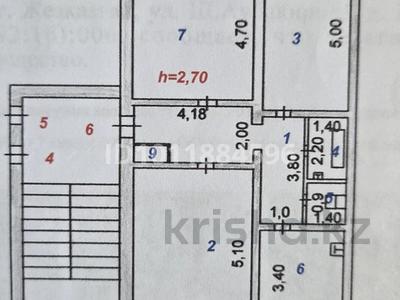3-бөлмелі пәтер · 80.8 м² · 2/2 қабат, Аубакирова 16 — По улице Гагарина, бағасы: 20 млн ₸ в Жезказгане