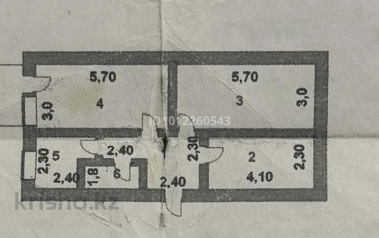 3-бөлмелі пәтер · 61.4 м² · 3/5 қабат, Гагарина, бағасы: 25 млн ₸ в Акмоле — фото 2