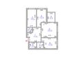 3-бөлмелі пәтер · 89.6 м², Юго-Восток ш/а., Республики 23, 23/2, бағасы: ~ 40.3 млн ₸ в Караганде, Казыбек би р-н — фото 3