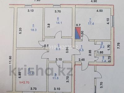 Часть дома · 4 комнаты · 100 м² · 8 сот., Умышева 30 — Красный Яр за 32 млн ₸ в Кокшетау