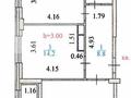 2-бөлмелі пәтер · 62 м², Бокейхана 25, бағасы: 370 000 ₸ в Астане, Есильский р-н — фото 9