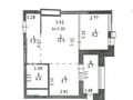 2-комнатная квартира · 48 м² · 14/24 этаж, Туркестан 28 а — Туркестан за 48.8 млн ₸ в Астане, Есильский р-н — фото 3