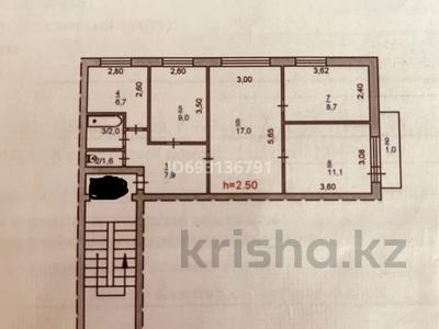 4-комнатная квартира, 65 м², 4/5 этаж, Матросова 9 — Матросова 9 за 17.5 млн 〒 в Экибастузе
