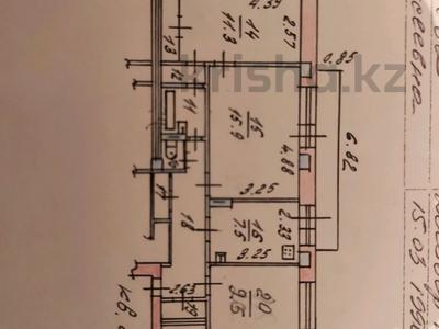 3-бөлмелі пәтер, 62 м², 1/4 қабат, мкр Самал, Х. мукана — Гостиница Алатау , альфараби/ х.муквна, бағасы: 47 млн 〒 в Алматы, Медеуский р-н