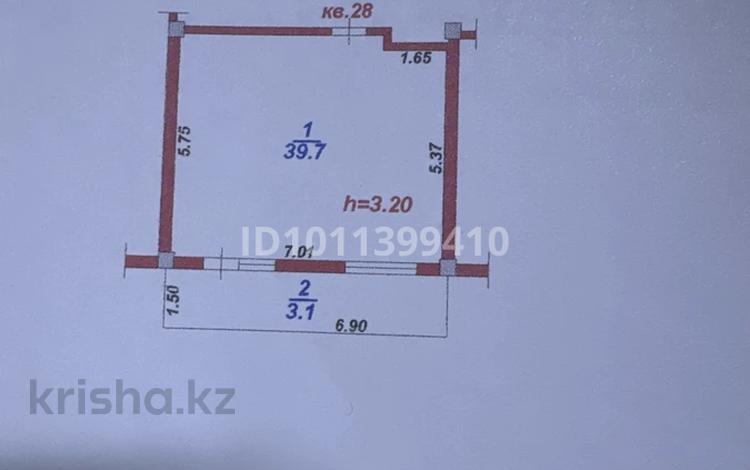 1-бөлмелі пәтер · 42.8 м² · 1/5 қабат, мкр 20-й, Мкр 20-й 36, бағасы: 24 млн ₸ в Алматы, Алатауский р-н — фото 2