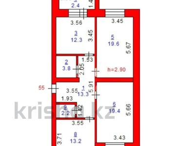 3-комнатная квартира, 90 м², 1 этаж, Каирбекова 453 за 25.3 млн 〒 в Костанае