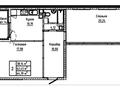 2-бөлмелі пәтер · 64.19 м², Шаймерден Косшыгулулы 27/1, бағасы: ~ 27.6 млн ₸ в Астане, Сарыарка р-н — фото 2