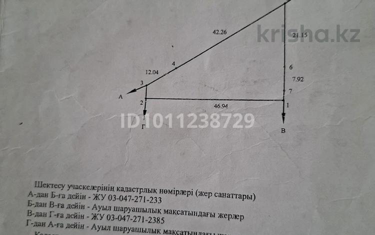 Жер телімі · 8.5 сотық, 9линия — Ул.Бирлик, бағасы: 6.5 млн ₸ в  — фото 2