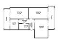 3-бөлмелі пәтер · 69.3 м² · 1/5 қабат, Кобыланды Батыра 48, бағасы: 21.7 млн ₸ в Костанае — фото 17