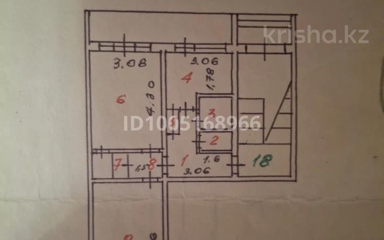 2-бөлмелі пәтер · 49.4 м² · 1/5 қабат, 3 мкр. 21/2 — Расположено в центре, рядом школа, детский сад, больница, центральный парк, бағасы: 8 млн ₸ в Жанатасе — фото 3