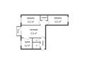 3-комнатная квартира · 59.6 м² · 4/5 этаж, Космическая 15 за 34 млн ₸ в Усть-Каменогорске — фото 22