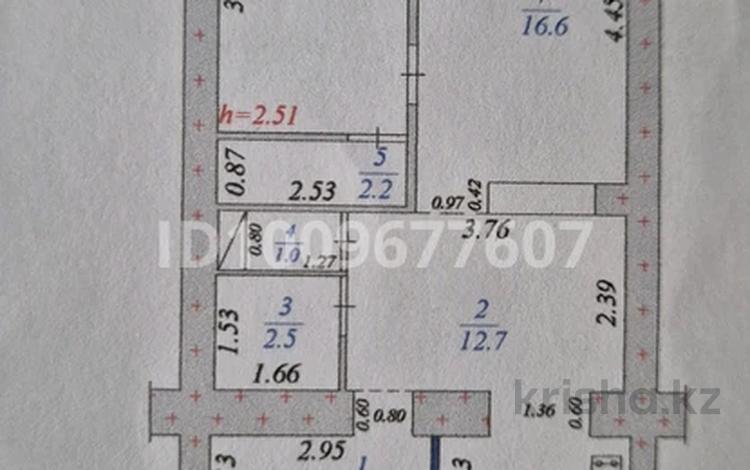 2-бөлмелі пәтер · 51.7 м² · 1/4 қабат, 2-й мкр 22, бағасы: 10 млн ₸ в Актау — фото 2