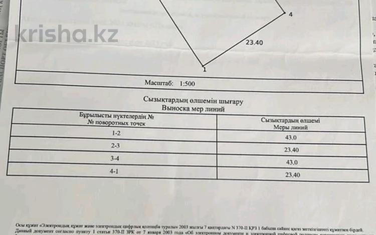 Участок · 10 соток, Виноградная за 2.5 млн 〒 в Уральске — фото 2
