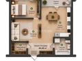 1-комнатная квартира · 44.4 м² · 9/9 этаж, Улы Дала 36 — Туран за 28.5 млн ₸ в Астане, Нура р-н — фото 45