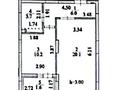 1-комнатная квартира · 41.6 м² · 8/9 этаж, Райымбек батыр 2 за 28.8 млн ₸ в Астане, Сарайшык р-н — фото 5