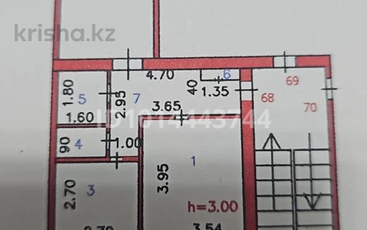 2-комнатная квартира · 53 м² · 4/5 этаж, Абая 21 за 12.5 млн ₸ в Балхаше — фото 2