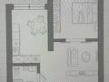 2-комнатная квартира · 43.8 м² · 6 этаж, Сыбызгы — Рыскулова Кульджинка за 28 млн ₸ в Алматы, Турксибский р-н — фото 2