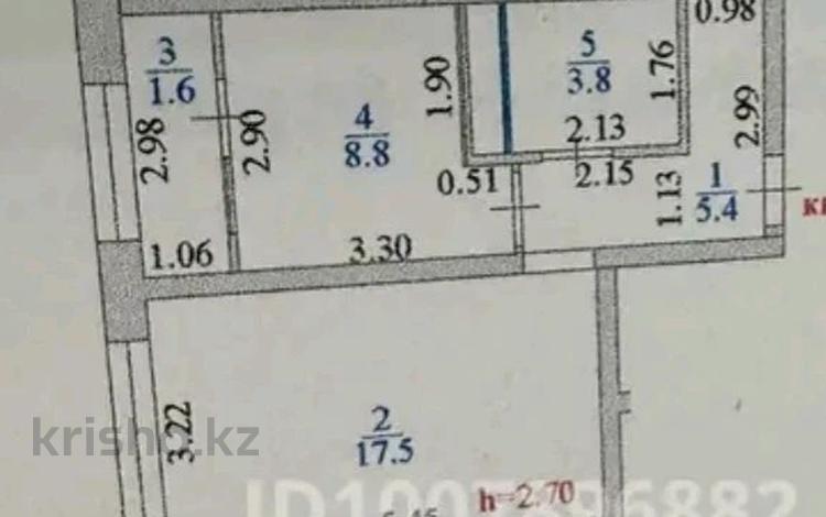 1-бөлмелі пәтер · 37 м² · 7/9 қабат, мкр Кайрат, Туркестан 115, бағасы: 29 млн ₸ в Алматы, Турксибский р-н — фото 2
